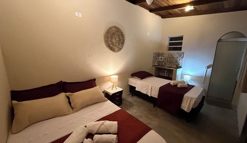 Family Suite, Multiple Beds, Patio, Garden View