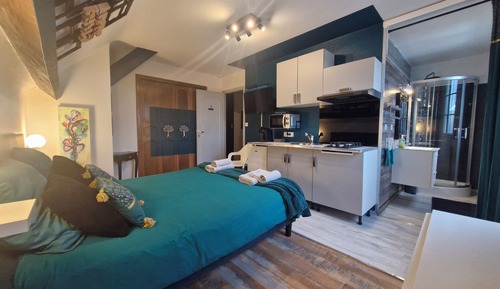 Comfort Double Room, Garden View (Studio Les Nuits De Gesnes)