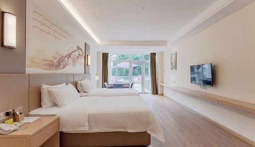 Family Twin Room, Patio, Ocean View