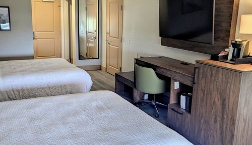 Double Room, 2 Queen Beds, Non Smoking