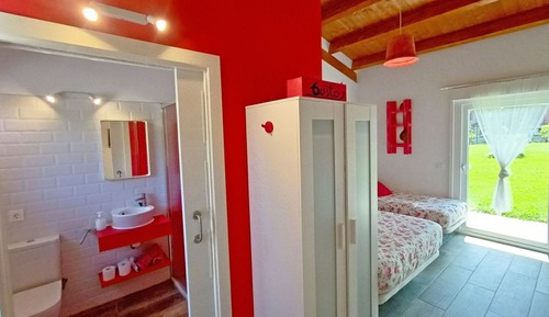 Family Double or Twin Room, Garden View