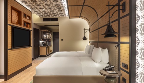 Room, 2 Double Beds, Terrace