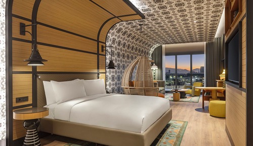 Junior Suite, 1 King Bed, Terrace