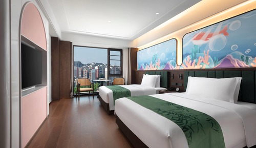 Executive Room, 2 Double Beds, Non Smoking