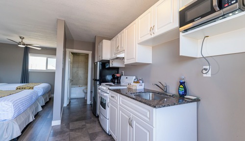 Standard Room, 2 Queen Beds, Non Smoking, Kitchenette