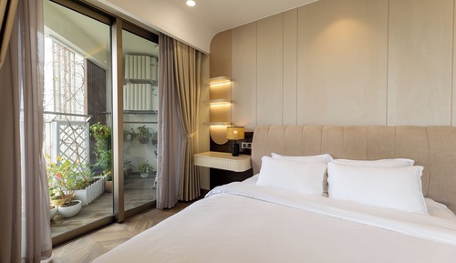 Deluxe Apartment, 2 Bedrooms, Balcony, City View