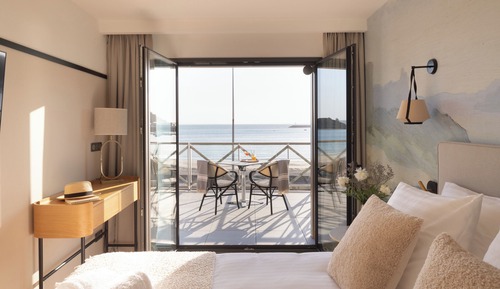 Comfort Double Room, Patio, Sea View