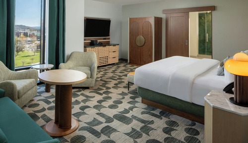 Suite, 1 King Bed with Sofa bed