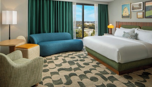 Junior Suite, 1 King Bed with Sofa bed