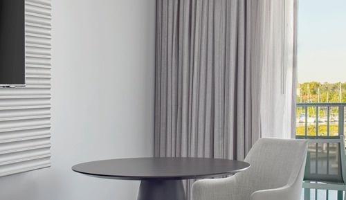 Room, 1 King Bed, Marina View (Hearing Accessible)