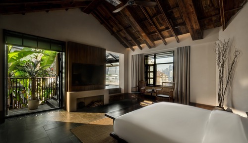 Panoramic Double Room, Pool Access, River View