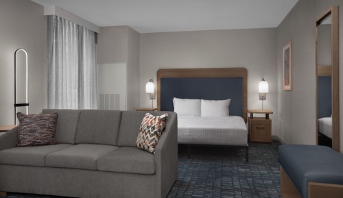 Studio, 1 King Bed (Mobility/Hearing, Roll-In Shower)