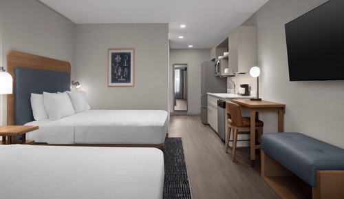 Studio, 2 Queen Beds (Hearing)
