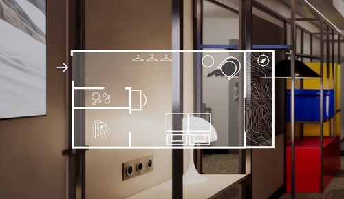 Chambre supérieure ouest