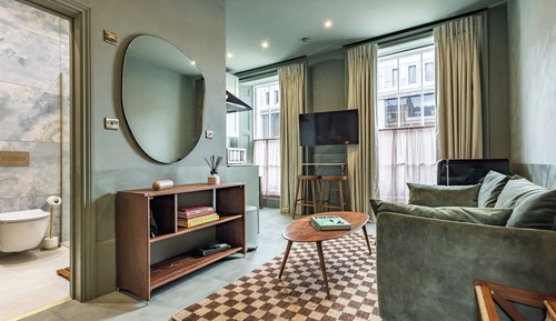 Luxury Apartment, Air conditioning, City View