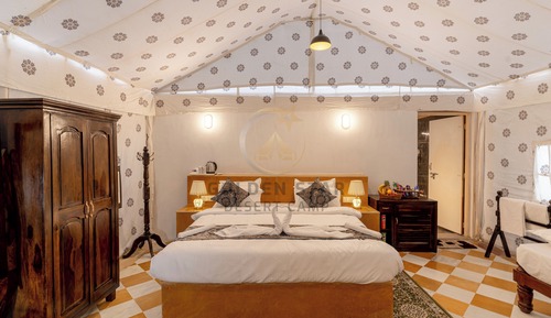 Premium Tent, 1 Bedroom, Pool View