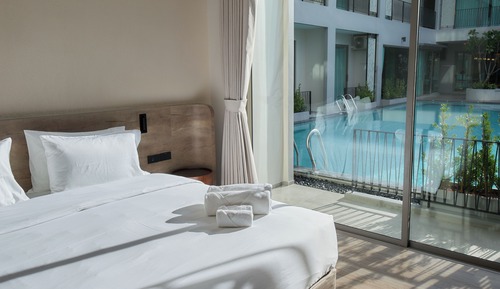 Superior Double Room, Pool View