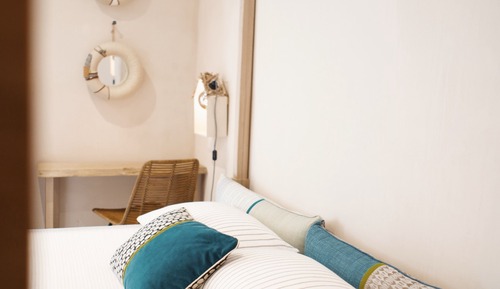 Deluxe Double Room, Patio, Bay View