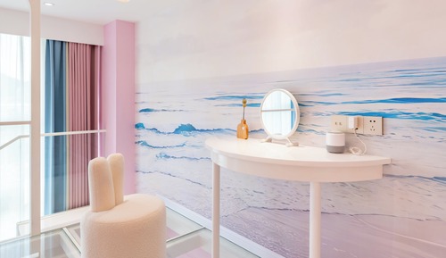 Pink Coast (Kids' Bubble Pool + Mini Slide)