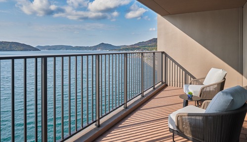 Twin Room with Ocean View, West Wing, Non Smoking