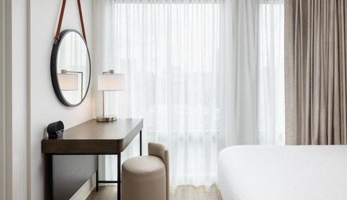 Suite, 2 Queen Beds, Corner (2 Rooms)