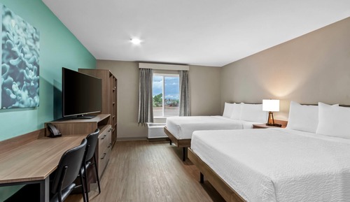 Room, 2 Queen Beds, Mobility Accessible, Non Smoking (Bathtub W/grab Bars)