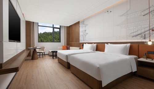 Room, 2 Twin Beds, Non Smoking, Mountain View