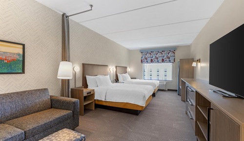 Studio Suite, 2 Queen Beds, Accessible, Bathtub