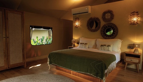 Luxury Tent, 2 Bedrooms, Garden View, Oceanfront