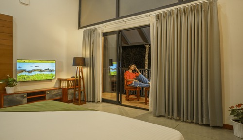 Premium Duplex, Balcony, Garden View