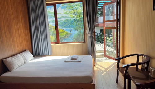 Quadruple Room, Garden View
