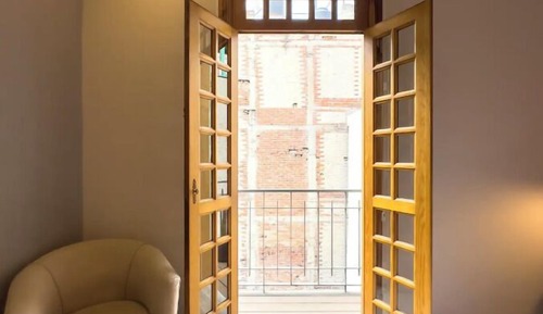 Apartamento superior, 2 habitaciones, balcón, vistas al patio (4)
