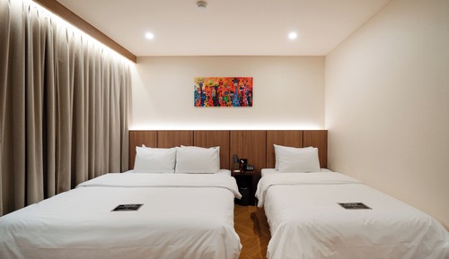 Superior Twin Room, Multiple Beds, Non Smoking, Private Bathroom (온천수 제공)