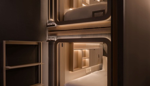 Female Private Room 2 Single Capsules