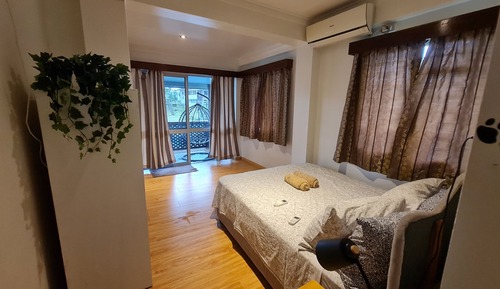 Family Apartment, 3 Bedrooms, Pool Access, Ground Floor