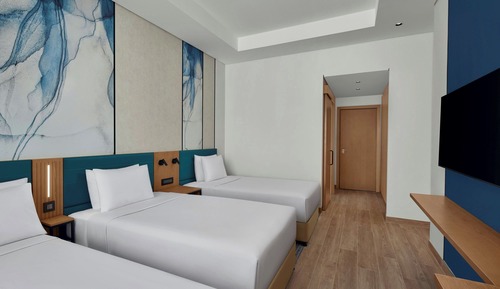 Premium Room, 3 Twin Beds, City View