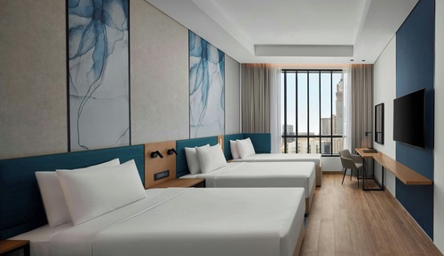 Premium Room, Multiple Beds, City View