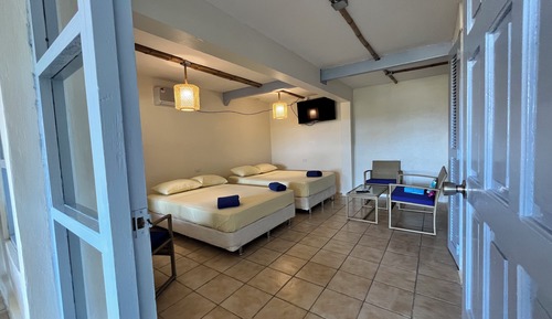 Panoramic Room, 2 Double Beds, Private Bathroom, Lagoon View