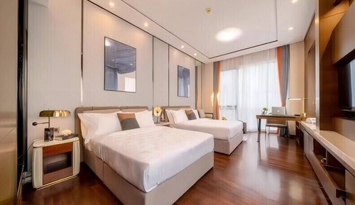 Executive Twin Room, 2 Double Beds, Refrigerator