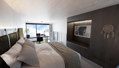 Loft, 1 King Bed with Sofa bed, Balcony (Skyloft)