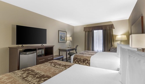 Standard Room, 2 Queen Beds, Non Smoking, Refrigerator