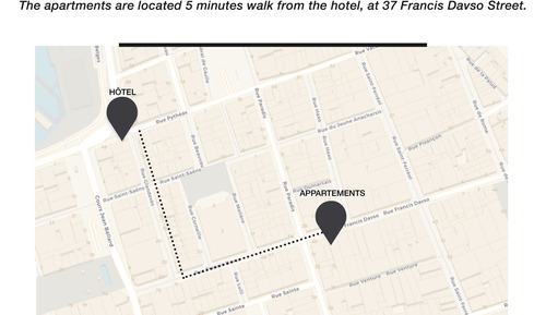 Appartement Confort, located 300m from the hotel