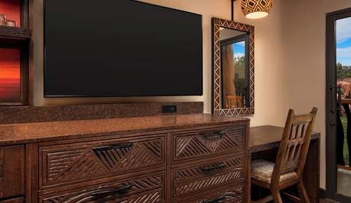 Water View. Florida special accessible room with option for hearing accessibility. 2 queen beds.
