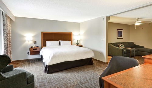 Suite, 1 King Bed, Accessible, Non Smoking (Roll-in Shower)