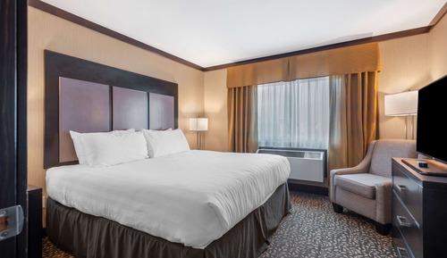 Business Suite, 1 King Bed, Non Smoking, Fireplace