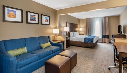 Suite, 1 King Bed with Sofa bed, Non Smoking