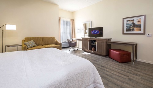 Room, 1 King Bed, Accessible (Mobility & Hearing, Roll-in Shower)