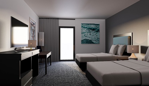 Standard Room, 2 Queen Beds, Lake View