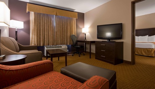 Suite, 1 King Bed, Non Smoking, Refrigerator & Microwave (with Sofabed)
