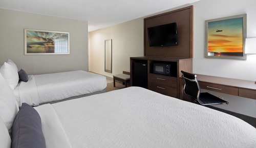 Standard Room, 2 Queen Beds, Accessible, Refrigerator & Microwave